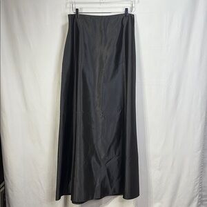 🔱JS Collections Gray A-line Maxi Skirt formal